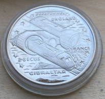 1993 PM Gibraltar Commemorative Coin 2.8 Ecu,KM#1062,7747 - Gibraltar