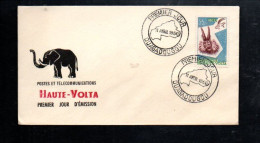 HAUTE VOLTA FDC 1960 INDEPENDANCE - Upper Volta (1958-1984)