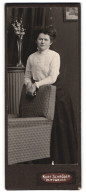 Fotografie Kurt Schröder, Mittweida, Portrait Annel Heinitz Aus Rieser An Der Elbe, 1911  - Anonyme Personen