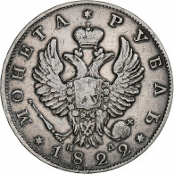 Russie, Alexander I, Rouble, 1822, Saint-Pétersbourg, ПД, Argent, TB+, KM:130 - Rusia