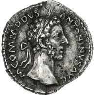 Commode, Denier, 181, Rome, Argent, TTB+, RIC:17 - La Dinastia Antonina (96 / 192)