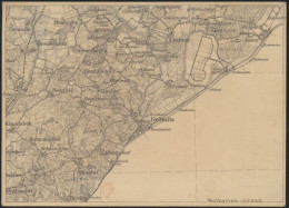 Ansichtskarte Landkarte Kartographie Grömitz Cismar Landpoststempel ü. Lensahn - Other & Unclassified