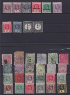 Fidschi Inseln Ozeanien Britische Kolonien Klassik Sammlung Lot Von 34 Werten - Fiji (1970-...)
