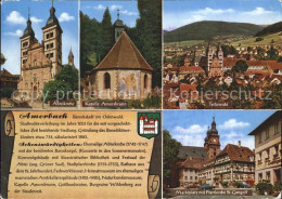 72349143 Amorbach Miltenberg Marktplatz Pfarrkirche St. Gangolf Kapelle Amorsbru - Amorbach