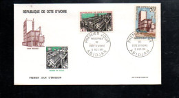 COTE D'IVOIRE FDC 1968 INDUSTRIES IVOIRIENNES - Ivory Coast (1960-...)