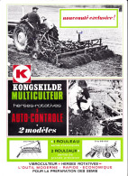 Matériel Agricole - Lot De 6 Documents Kongskilde à Givry-en-Argonne (51) - Brochure - Prospectus - Landbouw