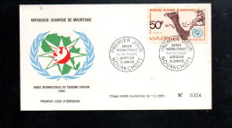 MAURITANIE FDC 1969 ANNEE DU TOURISME AFRICAIN - Mauritania (1960-...)