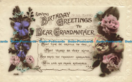 R662081 Lovin Birthday Greetings To Dear Grandmother. L. P. B - Monde