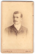 Fotografie L. Haase & Co., Berlin, Herr Th. Weikert, 1890  - Personnes Anonymes