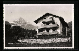 AK Vérossaz Sur St. Maurice, Chalet De L`Oevre St. Augustin  - Vérossaz