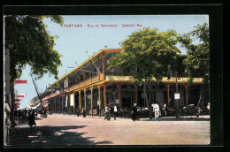 CPA Port-Said, Rue Du Commerce & Splendid Bar  - Sonstige & Ohne Zuordnung