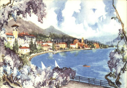 72347789 Gardone Riviera Lago Di Garda Kuenstlerkarte Gardone Riviera - Autres & Non Classés