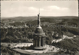 72347674 Hermannsdenkmal Im Teutoburger Wald Fliegeraufnahme Hermannsdenkmal - Detmold