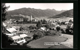 AK Radstadt, Ortsansicht Gegen Tauerntal Und Seekarspitze  - Sonstige & Ohne Zuordnung