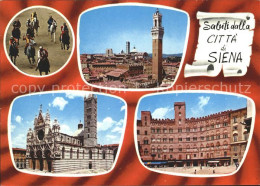 72347610 Siena Dom Turm Palast Pferderennen Siena - Autres & Non Classés