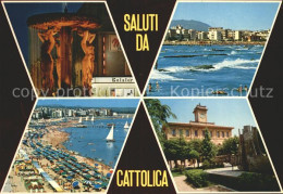 72347608 Cattolica Rimini Panorama Riviera Adriatica Brunnen Skulptur  - Autres & Non Classés