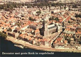 72347575 Deventer Fliegeraufnahme Mit Kirche Alstadt Deventer - Other & Unclassified