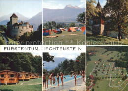 72347564 Liechtenstein  Fuerstentum Schloss Vaduz Camping Mittagspitze Triesen   - Liechtenstein