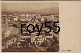 Lazio-latina-latina Gia'littoria Panorama Del 1933 (formato Piccolo/v.retro) - Other & Unclassified