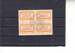 ITALIA  1974 - Sassone  1269° (quartina)  - Varrone - 1971-80: Gebraucht