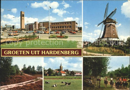 72347421 Hardenberg Niederlande Uhrturm Windmuehle Pferd  Hardenberg Niederlande - Other & Unclassified