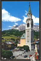 72347412 Cortina D Ampezzo Kirchturm Cortina D Ampezzo - Autres & Non Classés