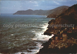 72347185 Riomaggiore Le Cinque Terre Mareggiata Rauhe See Brandung Kueste Riomag - Autres & Non Classés