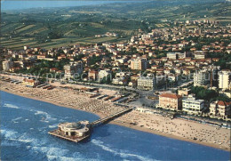 72347175 Senigallia Spiaggia Rotonda Strand Seebruecke Fliegeraufnahme Senigalli - Autres & Non Classés