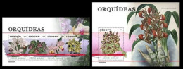 Guinea Bissau  2023 Orchids. (404) OFFICIAL ISSUE - Orchideeën