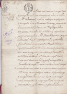 Vente Publique Prairie Située à Saint-Martin-Rivière (02) - 15/02/1823 - Notaire Au Cateau (59) - Lesdain & Mazinghien - Manuscrits