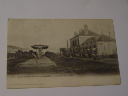 DORDOGNE-1899-LE BUISSON CADOUIN-LA GARE D'ORLEANS - Andere & Zonder Classificatie