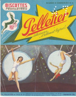 BUVARD & BLOTTER - BISCOTTE PELLETIER - Romainville - Série Le Cirque - N°53 - Discipline Aérienne - Andere & Zonder Classificatie