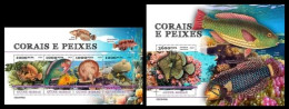 Guinea Bissau  2023 Corals & Fishes. (406) OFFICIAL ISSUE - Vie Marine