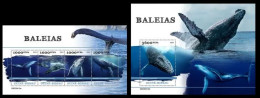 Guinea Bissau  2023 Whales. (410) OFFICIAL ISSUE - Baleines