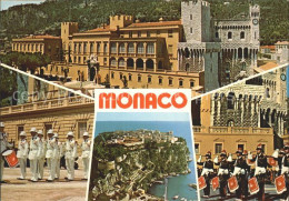 72346662 Monaco Le Rocher Palais Princier Koenigliche Garde  - Autres & Non Classés