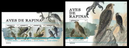 Guinea Bissau  2023 Birds Of Prey. (416) OFFICIAL ISSUE - Eagles & Birds Of Prey