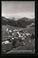 AK Berwang, Ort Mit Blick Auf Die Lechtaler Alpen  - Other & Unclassified