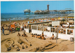 Scheveningen - Strand Met Pier - (Nederland/Holland) - Zandsculpturen/Sand Sculptures/Sandskulpturen - Scheveningen