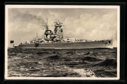 AK Panzerschiff Admiral Scheer,   - Guerre