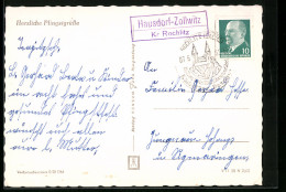 AK Landpoststempel Hausdorf-Zollwitz, Kr Rochlitz  - Autres & Non Classés