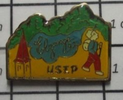 2017 Pin's Pins / Beau Et Rare / SPORTS / USEP ELZANGE MOSELLE EGLISE - Other & Unclassified