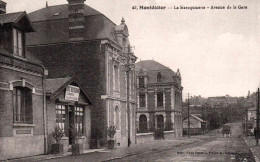 80 Somme CPA - MONTDIDIER -La Maroquinerie - Avenue De La Gare - Café Restaurant - - Montdidier