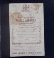 297 CHROMOS . PUBLICITE . CADBURY'S . COCOA . CACAO CADBURY . DEPOT A PARIS . 90 FAUBOURG ST HONORE - Other & Unclassified