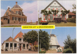Groeten Uit 's-Gravenzande - (Nederland/Holland) O.a:  Molen, VW T2-Pickup - Andere & Zonder Classificatie