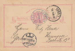 Angola: 1899 Post Card Loanda To Hannover - Angola