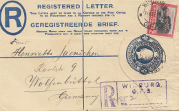 South Africa 1928: Registered Winburg To Wolfenbüttel - Other & Unclassified