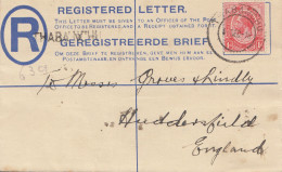 South Africa 1918: Registered Thabnchu To England - Andere & Zonder Classificatie