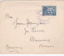 19xx: Letter From New Guinea To Germany: Vignette: Missionsdampfer Herz-Jesu - Papouasie-Nouvelle-Guinée