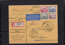DR: Luftpost Berlin IPOSTA Nach Wien - Storia Postale