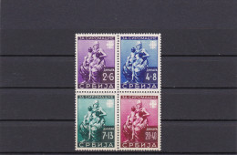 Dt. Besetzung Serbien, MiNr. 82-85I, ** - Besetzungen 1938-45